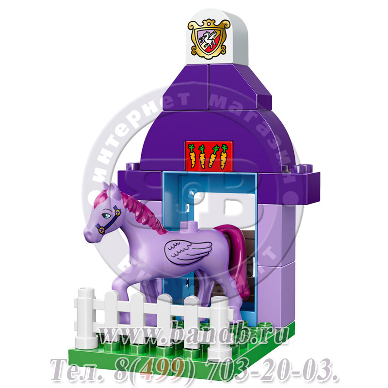 Конструктор Lego Duplo 10594 Прекрасная: королевская конюшня Софии Картинка № 3