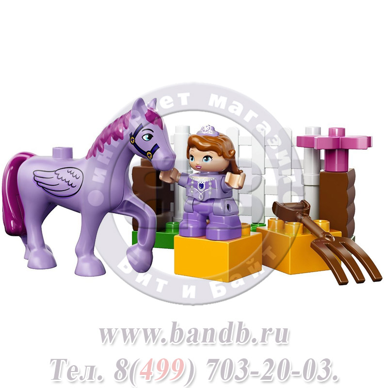Конструктор Lego Duplo 10594 Прекрасная: королевская конюшня Софии Картинка № 4