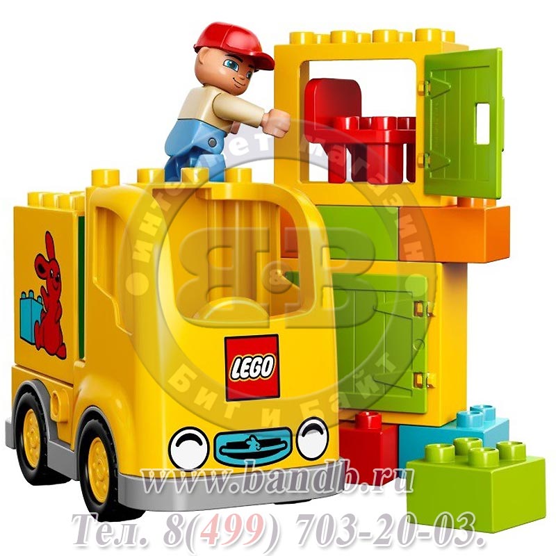 Lego Duplo 10601 Дупло Желтый грузовик Картинка № 3