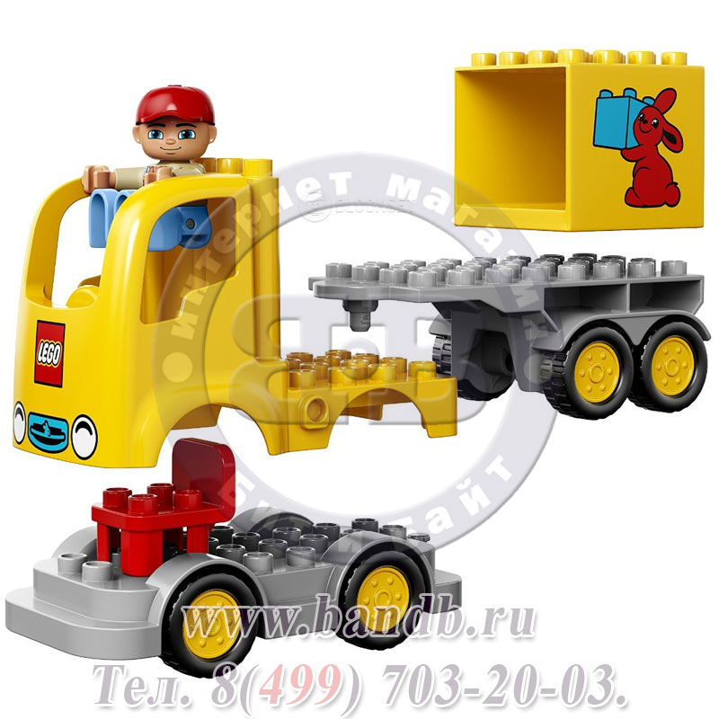 Lego Duplo 10601 Дупло Желтый грузовик Картинка № 4