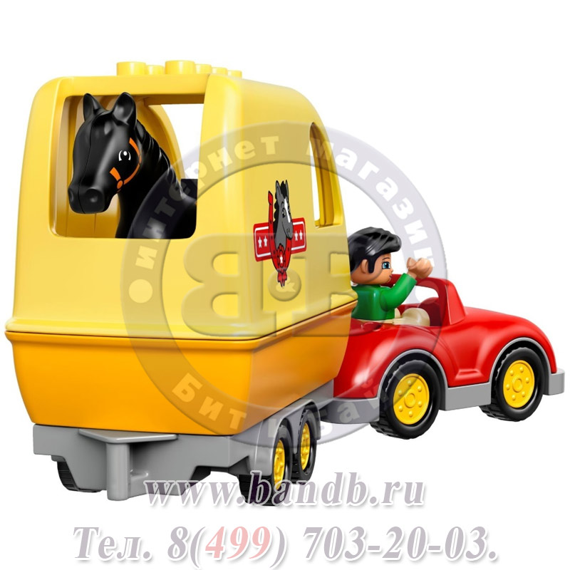 Lego Duplo 10807 Дупло Трейлер для лошадок Картинка № 5