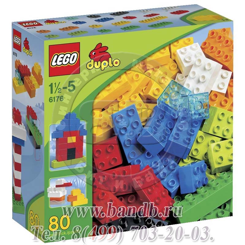Конструктор Lego Duplo 6176 Основные элементы Картинка № 9