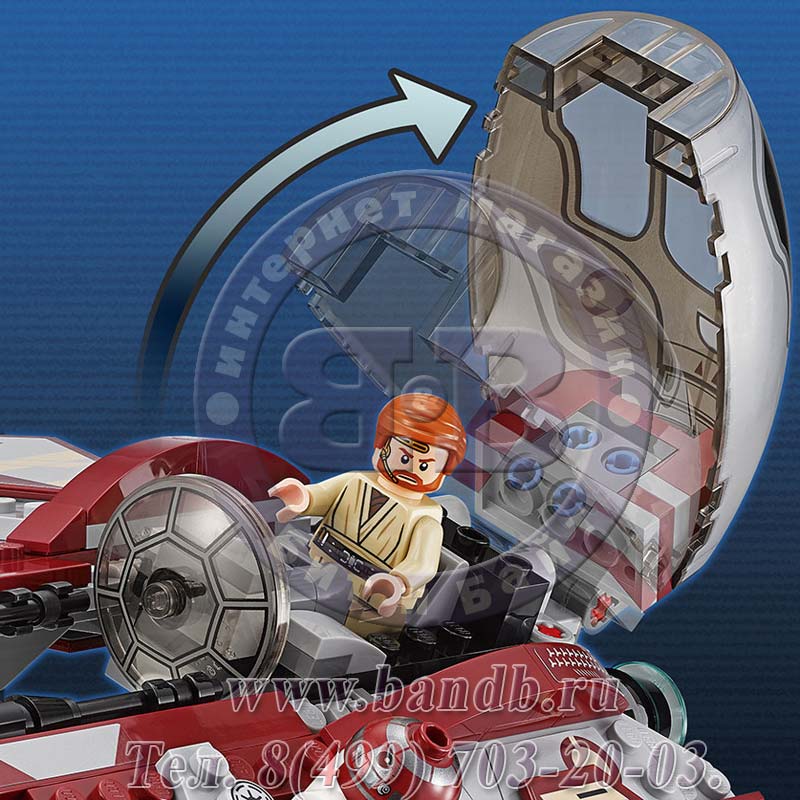 Лего Стар Варс 75135 Перехватчик джедаев Оби-Вана Кеноби™ Картинка № 6