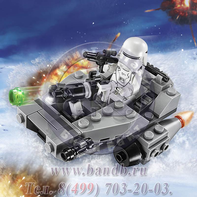 Лего Стар Варс 75126 Снежный спидер Первого Ордена™ Картинка № 2