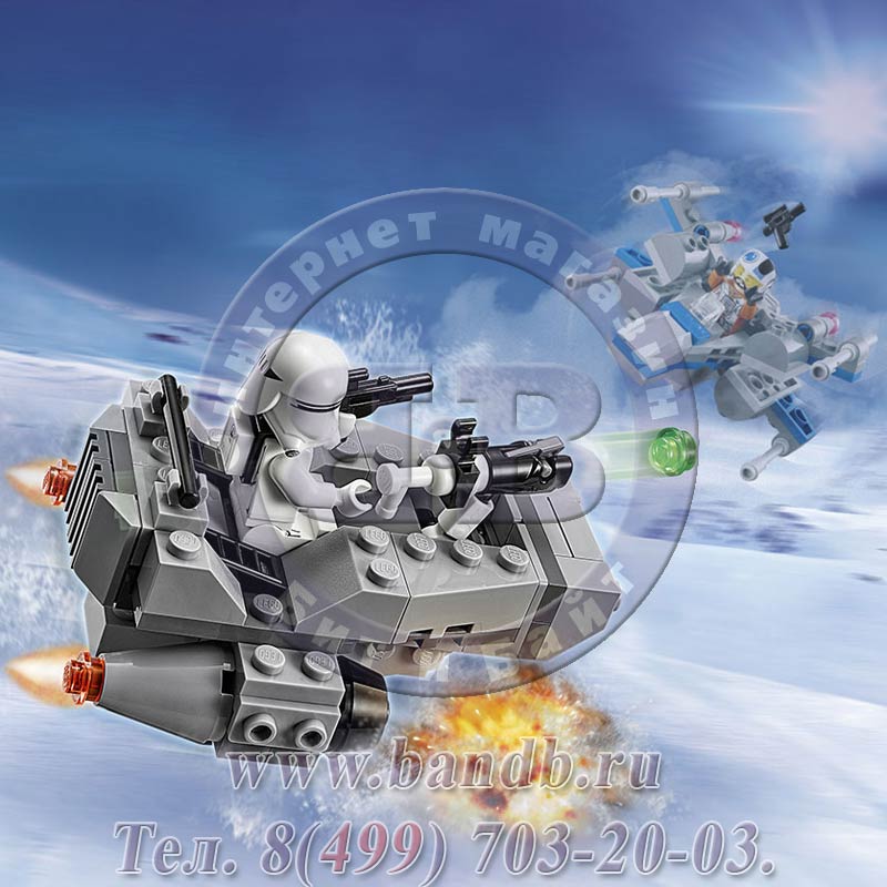 Лего Стар Варс 75126 Снежный спидер Первого Ордена™ Картинка № 3