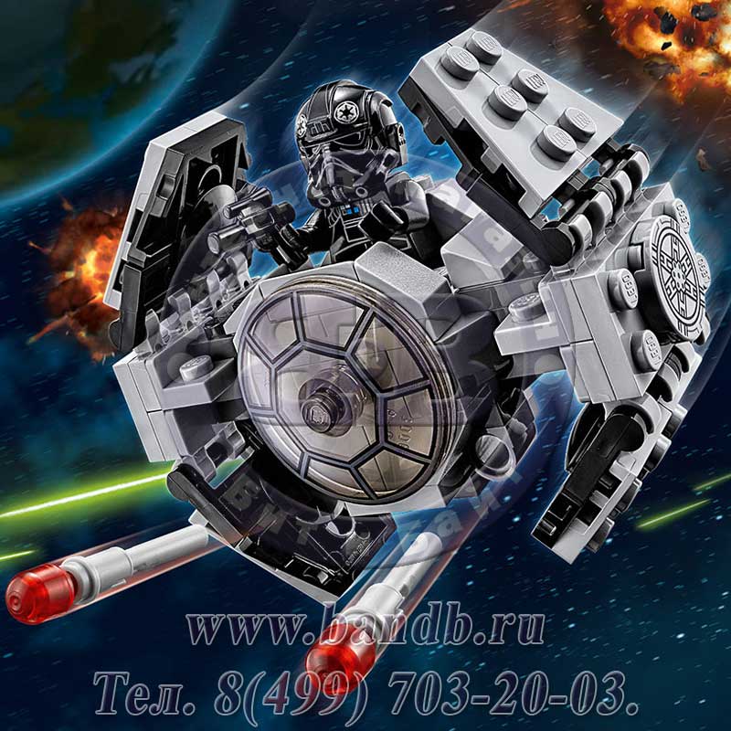Лего Звёздные Войны 75128 Усовершенствованный прототип истребителя TIE™ Картинка № 2