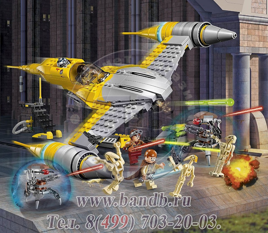 Лего Звёздные Войны Набор 75092 Истребитель Набу™ Картинка № 6