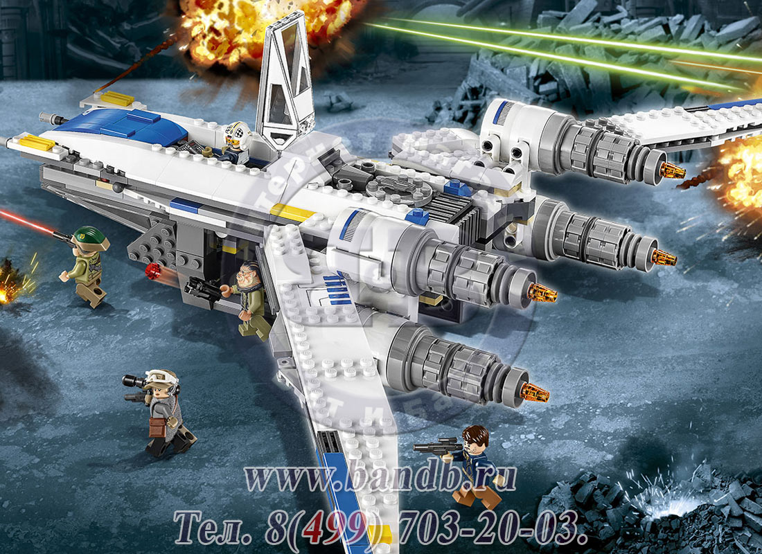 Lego 75155 Звездные войны Истребитель Повстанцев U-Wing™ Картинка № 6
