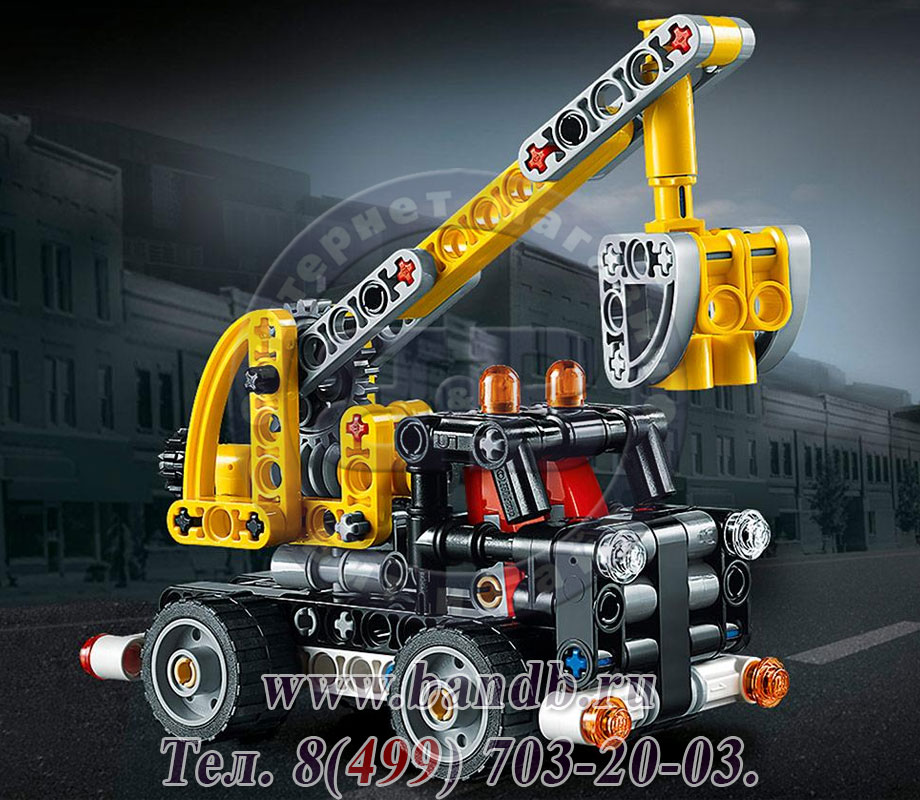 Лего Техник 42031 Ремонтный автокран Картинка № 4