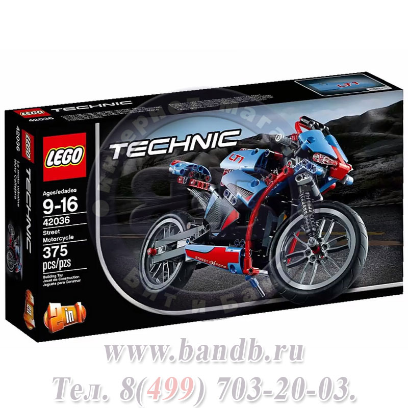 Lego Technic 42036 Спортбайк Картинка № 7