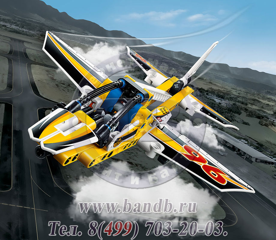 Конструктор Лего Technic 42044 Самолёт пилотажной группы Картинка № 4