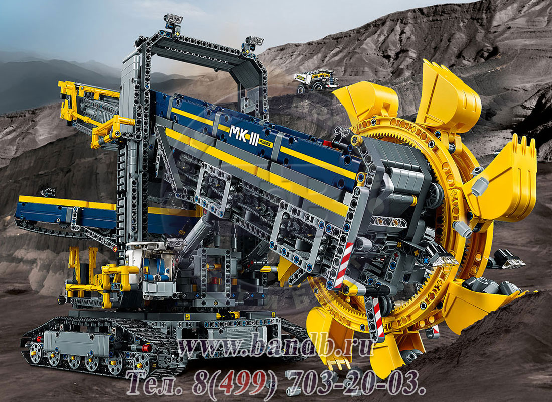 Лего Technic 42055 Роторный экскаватор Картинка № 5