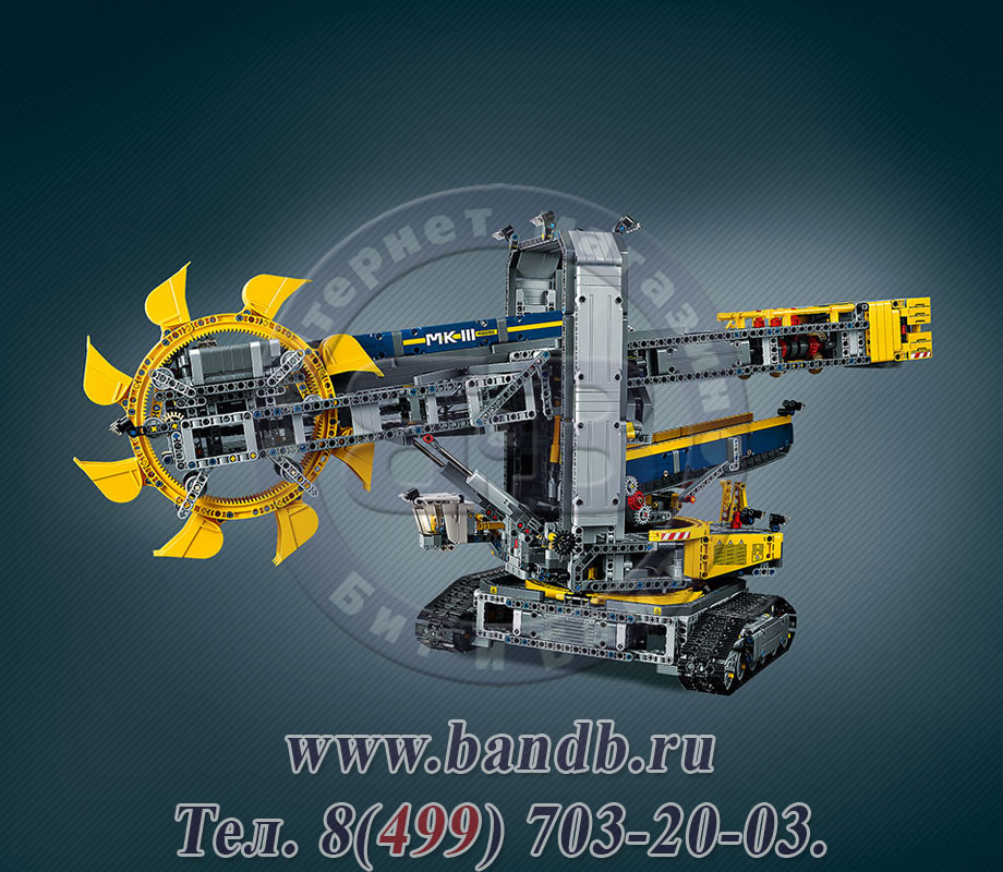 Лего Technic 42055 Роторный экскаватор Картинка № 6