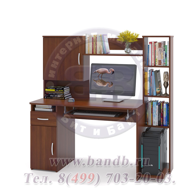 Компьютерный стол КСТ-11 испанский орех Картинка № 2