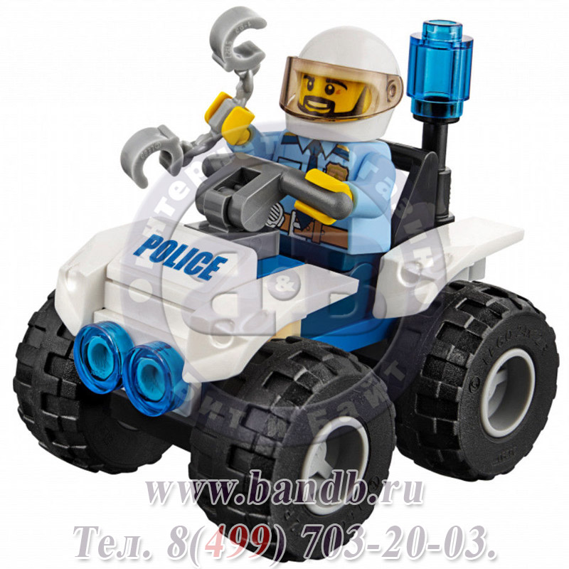 Lego 60135 Игрушка Город Полицейский квадроцикл Картинка № 3