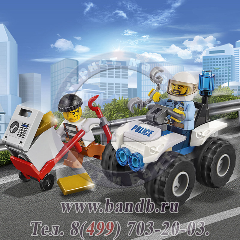 Lego 60135 Игрушка Город Полицейский квадроцикл Картинка № 5