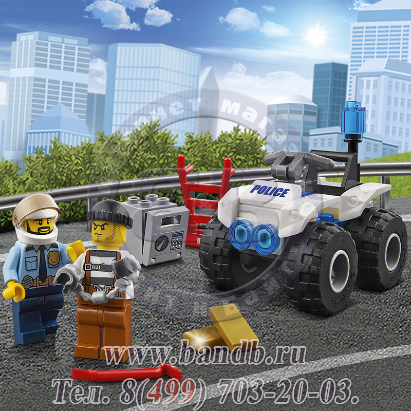 Lego 60135 Игрушка Город Полицейский квадроцикл Картинка № 6