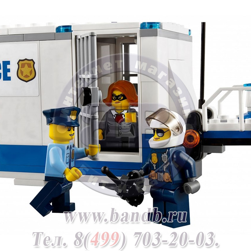 Lego 60139 Игрушка Город Мобильный командный центр Картинка № 5