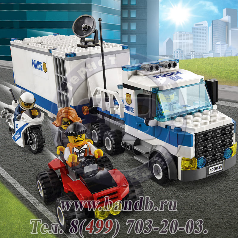 Lego 60139 Игрушка Город Мобильный командный центр Картинка № 8