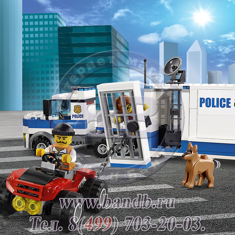 Lego 60139 Игрушка Город Мобильный командный центр Картинка № 9