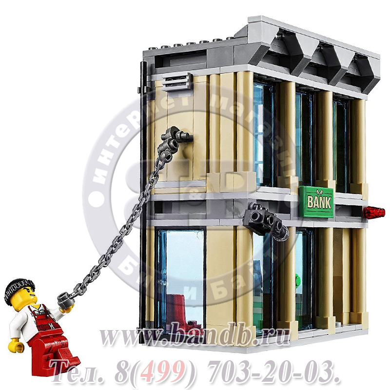 Lego 60140 Игрушка Город Ограбление на бульдозере Картинка № 3