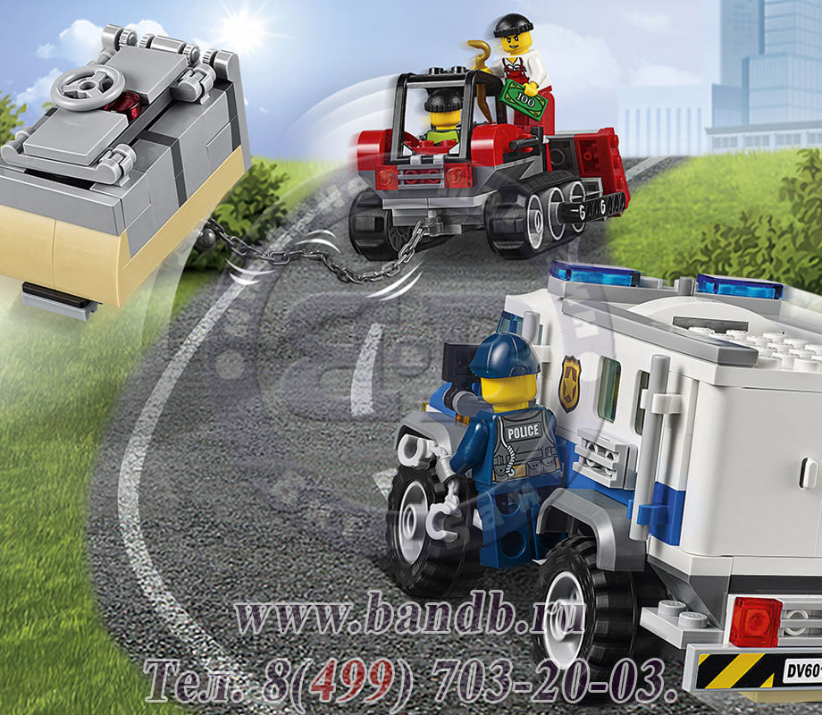 Lego 60140 Игрушка Город Ограбление на бульдозере Картинка № 10