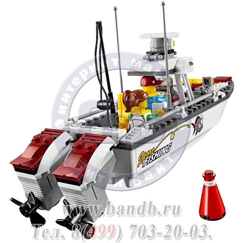Lego 60147 Игрушка Город Рыболовный катер Картинка № 2