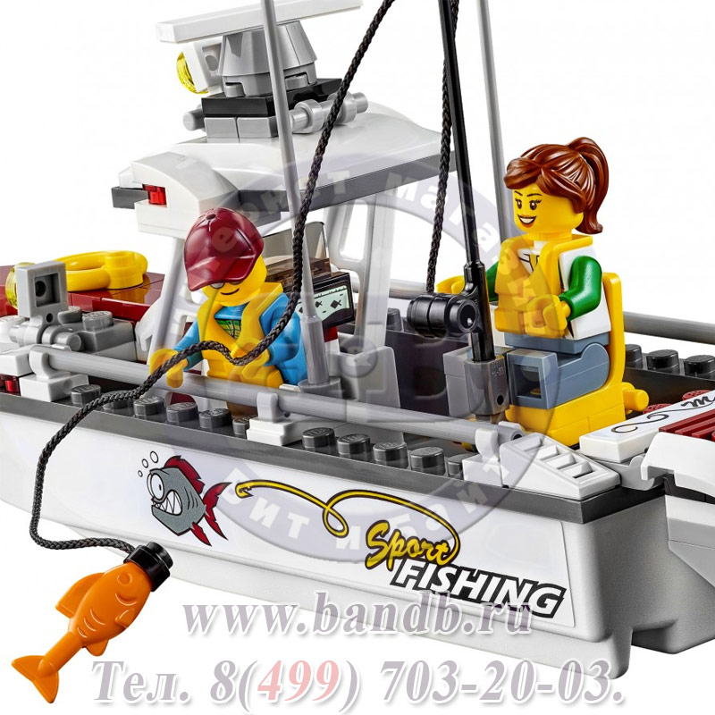 Lego 60147 Игрушка Город Рыболовный катер Картинка № 3