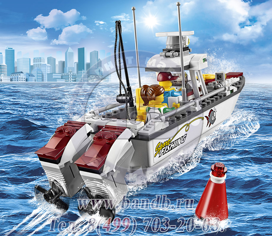 Lego 60147 Игрушка Город Рыболовный катер Картинка № 6