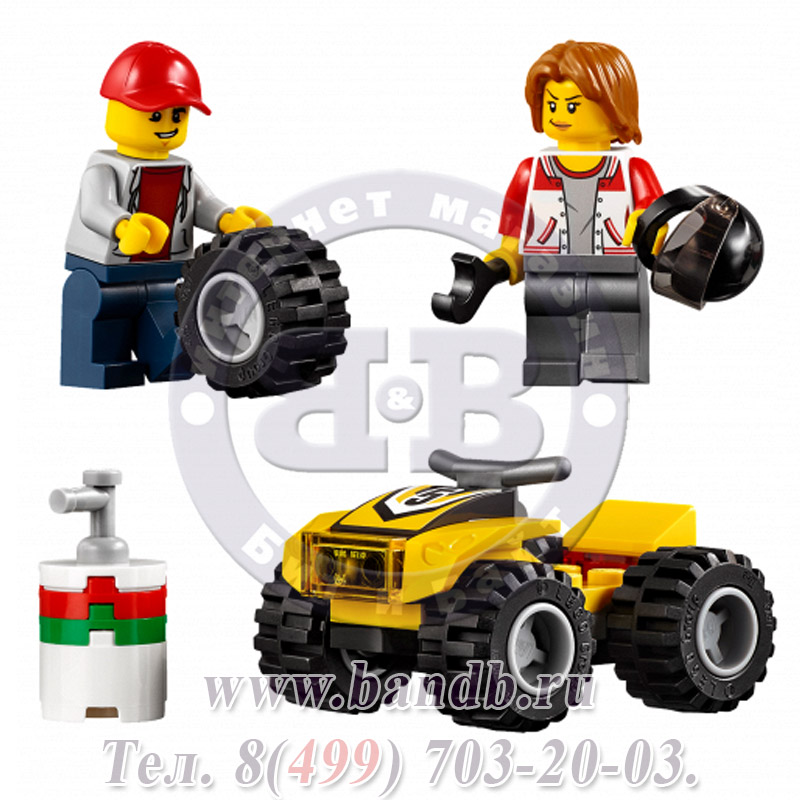 Lego 60148 Игрушка Город Гоночная команда Картинка № 6