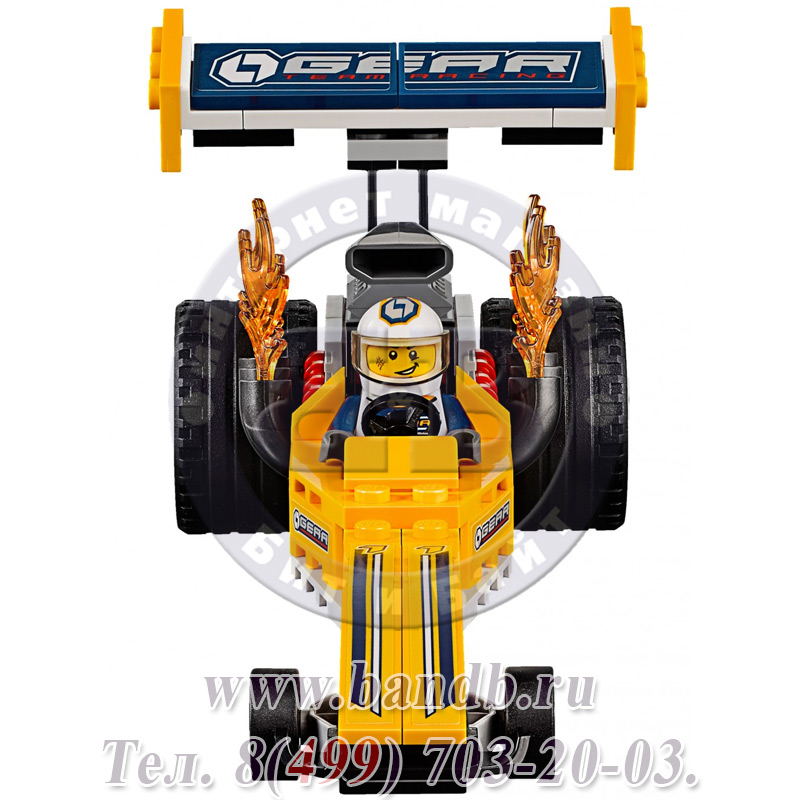 Lego 60151 Игрушка Город Грузовик для перевозки драгстера Картинка № 3