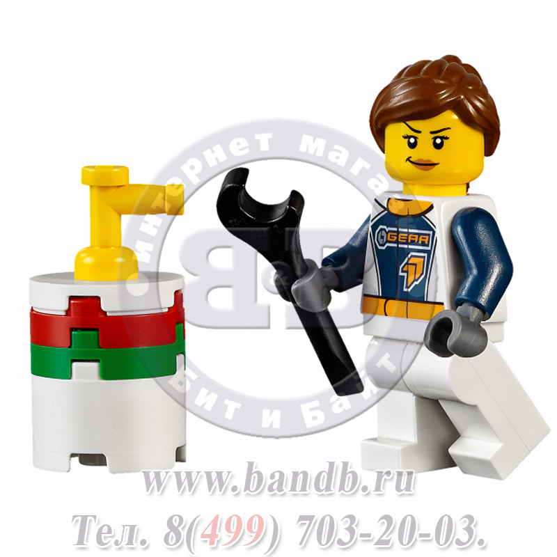 Lego 60151 Игрушка Город Грузовик для перевозки драгстера Картинка № 4