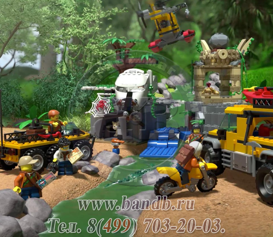 Lego 60161 Город База исследователей джунглей Картинка № 10