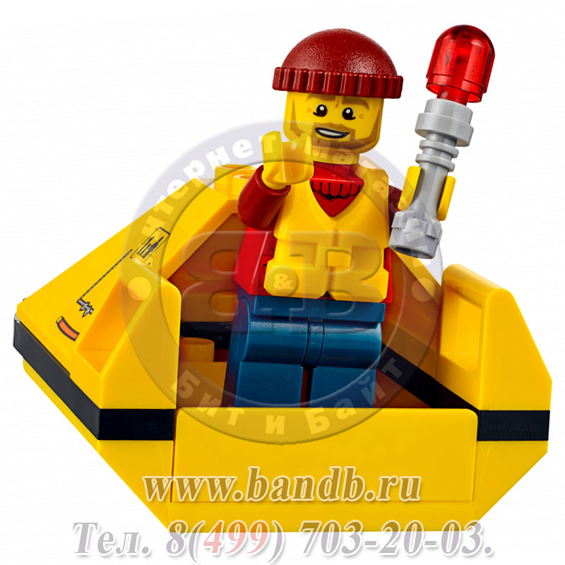 Lego 60164 Город Спасательный самолет береговой охраны Картинка № 3