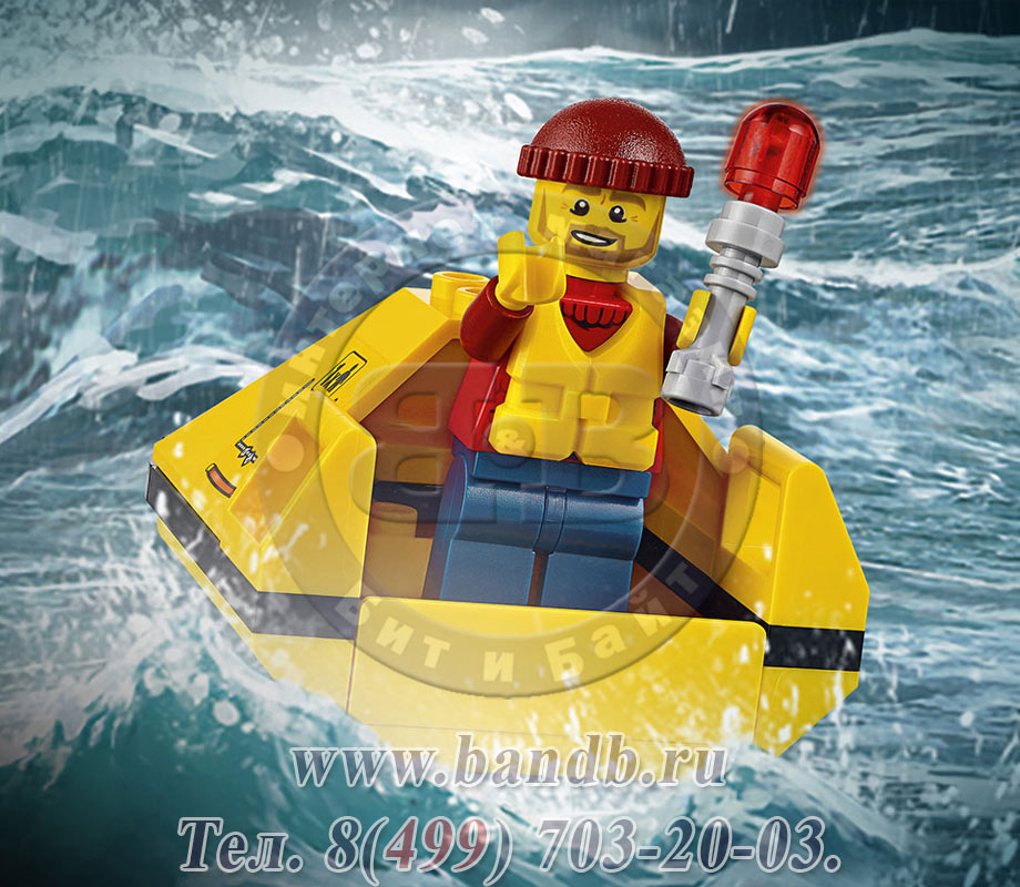 Lego 60164 Город Спасательный самолет береговой охраны Картинка № 9