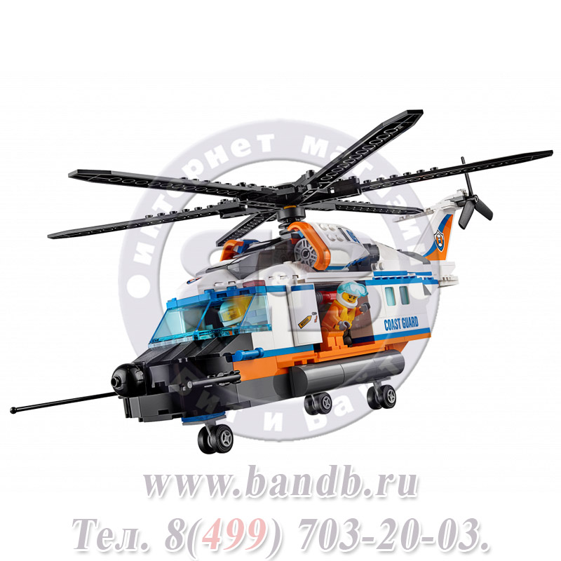 Lego 60166 Город Сверхмощный спасательный вертолёт Картинка № 4