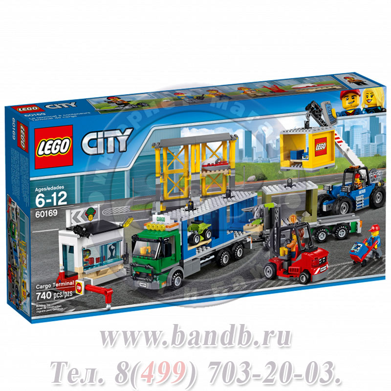 Lego 60169 Город Грузовой терминал Картинка № 12