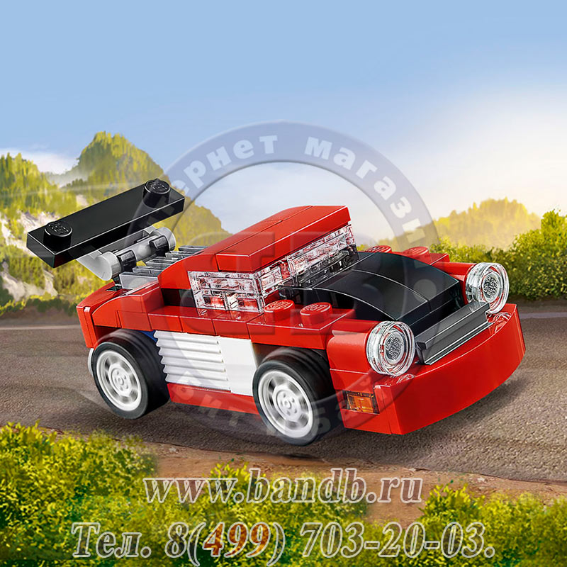 Lego 31055  Криэйтор Красная гоночная машина Картинка № 4