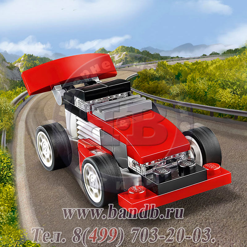 Lego 31055  Криэйтор Красная гоночная машина Картинка № 5