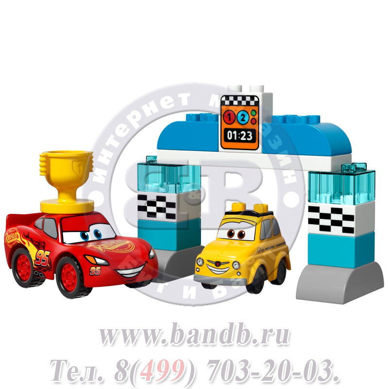Lego 10857 Дупло Гонка за Кубок Поршня™ Картинка № 2