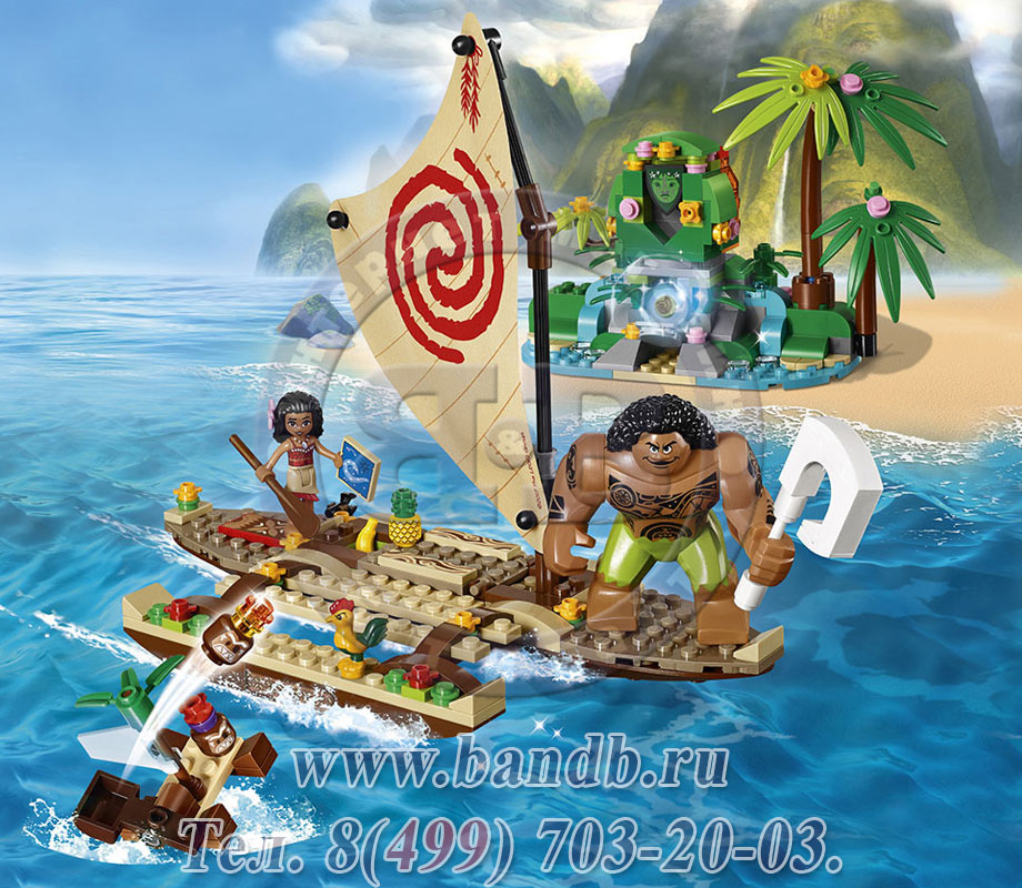 Lego 41150 Дупло Дисней Путешествие Моаны через океан™ Картинка № 5