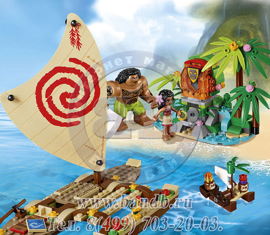 Lego 41150 Дупло Дисней Путешествие Моаны через океан™ Картинка № 6