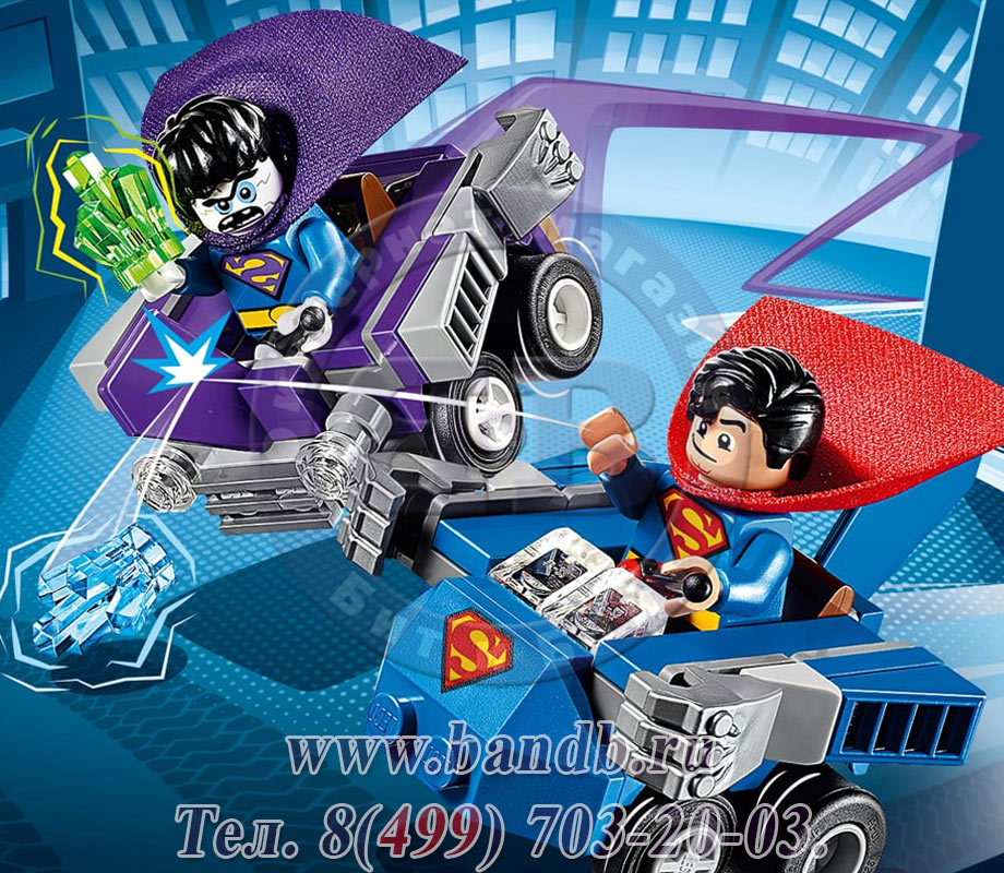 Lego 76068 Супер Герои Mighty Micros: Супермен™ против Бизарро™ Картинка № 4