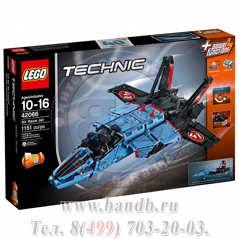 Lego 42066 Техник Сверхзвуковой истребитель Картинка № 9