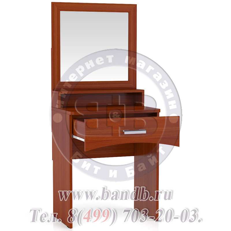 Столик туалетный с зеркалом Белла цвет яблоня Картинка № 4