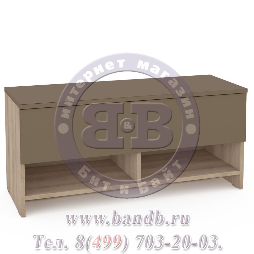 Банкетка с сиденьем Чили цвет бук песочный/латте Картинка № 3