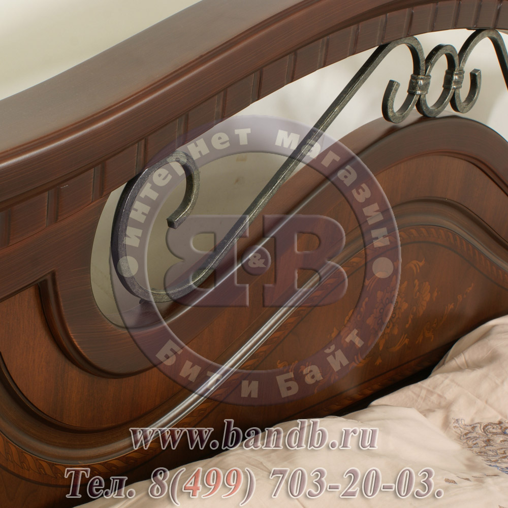 Кровать двуспальная Канада 1600 текстура караваджо Картинка № 8