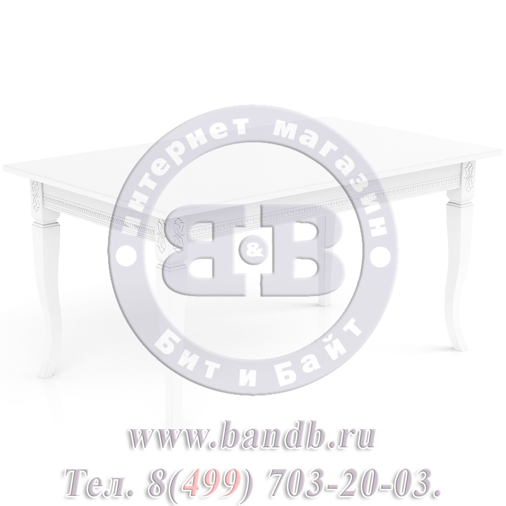 Стол раздвижной из массива Империал 1 Р, цвет RAL9003 Картинка № 6