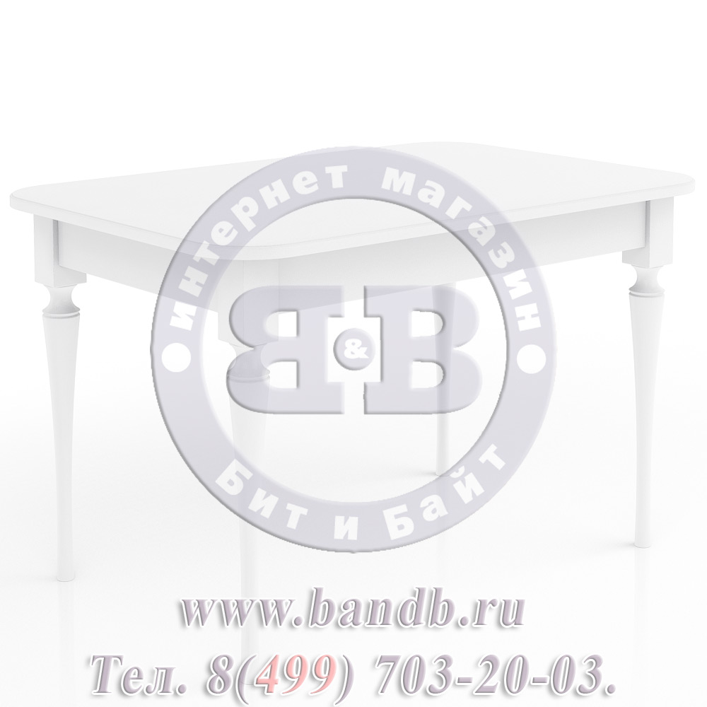 Стол прямоугольный раскладной из массива Лофти 2 Р, цвет RAL9003 Картинка № 6