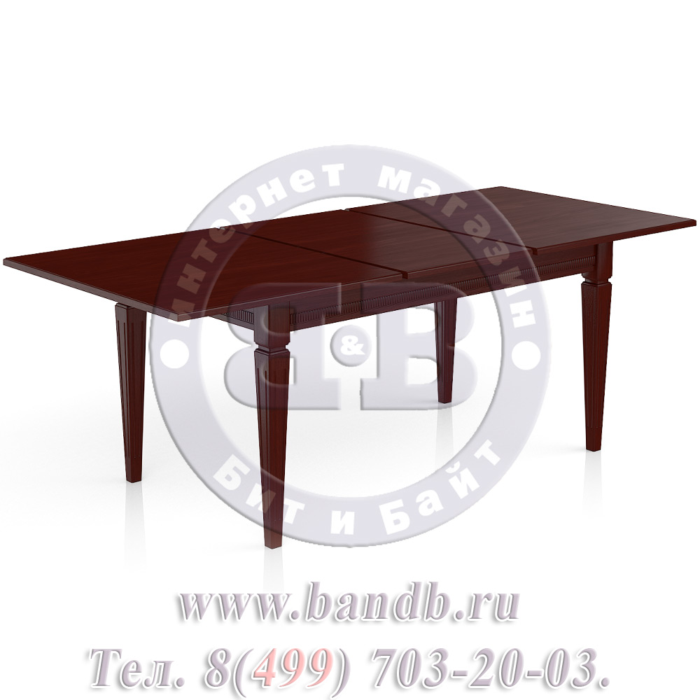 Прямоугольный стол массив раскладной Стар 3 Р, цвет Т15 Картинка № 3